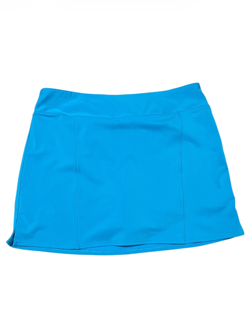 Women's Adidas Climacool Golf Skort Skirt Size Large Lucid Ray Blue Pockets